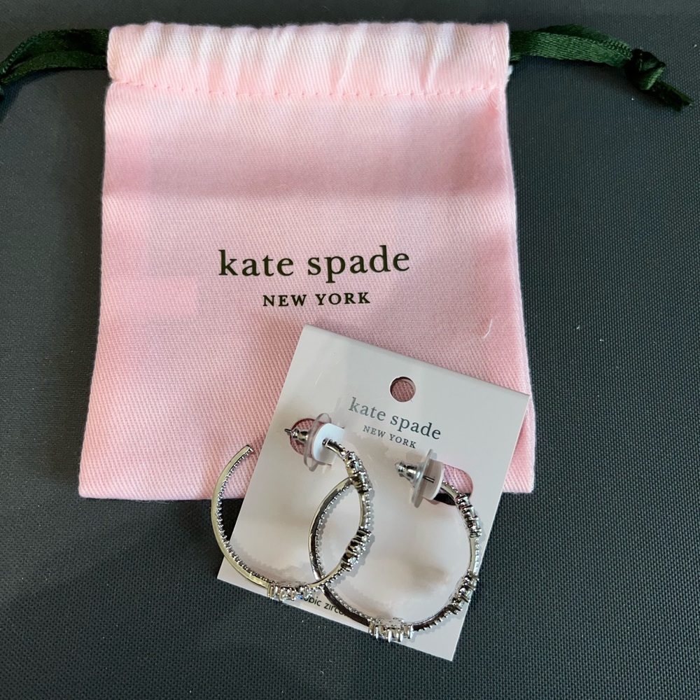 Flower Kate Spade Silver Earrings